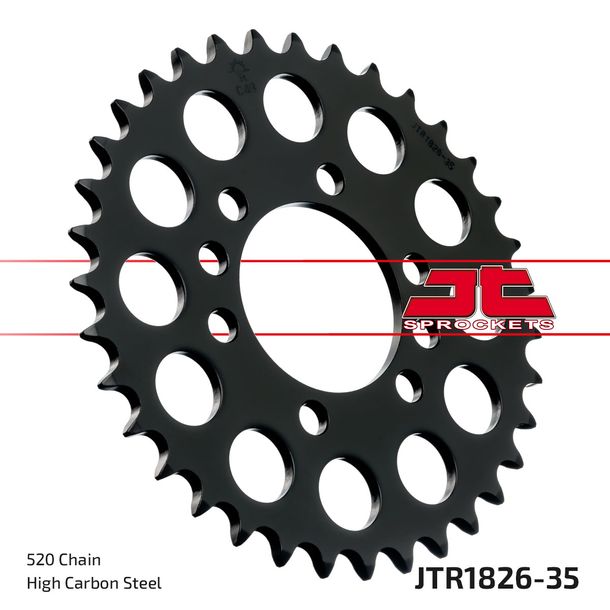 Kettenrad JT Sprockets 520 35Z Innendurchmesser 64mm Lochkreis 84mm für Suzuki LT-Z Quadsport, Arctic Cat DVX Kawasaki KFX Sport RV Van LT E Quadrunner