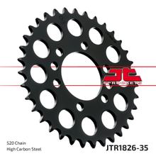 Konzumční ozubené kolo JT Sprockets 520 35Z vnitřní průměr 64mm rozteč otvorů 84mm pro Suzuki LT-Z Quadsport, Arctic Cat DVX Kawasaki KFX Sport RV Van LT E Quadrunner