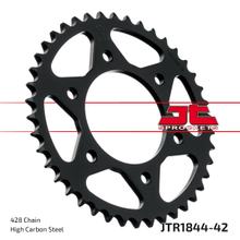 Rozetka JT Sprockets 428 42 zubů Vnitřní průměr 76mm Roztečná kružnice 100mm pro Yamaha MT- ABS YZF-R YZF R 125 ccm R.v. 2008 - 2022