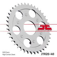 Kolo řetězu JT Sprockets 520 40Z vnitřní průměr 58mm rozteč otvorů 110mm pro Aprilia Classic Red Rose AE 125 ccm