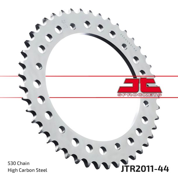 Kettenrad JT Sprockets 530 44Z Innendurchmesser 155mm Lochkreis 176mm für Triumph Speed Triple i EFI R Sprint ST RS Daytona T595 i Centennial Edition Bj. 1996 - 2021