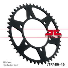 Řetězové kolečko JT Sprockets 520 46Z Vnitřní průměr 110mm Roztečný kruh 130mm pro Yamaha YZF-R6, Suzuki GSX-R 250 - 1000 ccm Bj. 1987 - 2022
