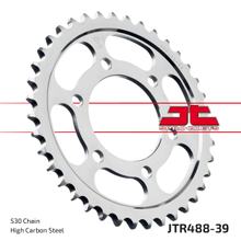 Kettenrad JT Sprockets 530 39Z vnitřní průměr 80mm rozteč otvorů 104mm pro Kawasaki ZX-9R Ninja ZRX S R ZXR ZX-12 ZR A 400 - 1200 ccm r.v. 1976 - 2006