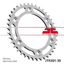 Kettenrad JT Sprockets 520 39Z vnitřní průměr 125mm rozteč otvorů 153mm pro Honda XR R L CRF Rally 250 - 650 ccm r. v. 1990 - 2021