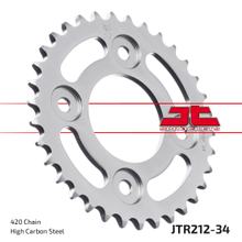 Kettenové kolo JT Sprockets 420 34Z vnitřní průměr 58mm rozteč otvorů 90mm pro Honda ANF Innova MSX Wave i Monkey 110 / 125 ccm