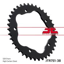 Ozubené kolo JT Sprockets 520 38Z pro nosič řetězového kola, Ducati Monster S2R S R Multistrada DS Hypermotard SPS Biposto 748 - 1100 ccm r. v. 1994 - 2009