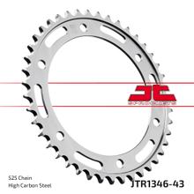 řetězové kolo JT Sprockets 525 43Z vnitřní průměr 154mm rozteč otvorů 176mm pro Honda CB R RA VFR F ABS Crossrunner X 800 / 1000 ccm r.v. 2014 - 2022