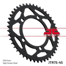 řetězové kolo JT Sprockets 520 45Z vnitřní průměr 110mm rozteč otvorů 130,8mm pro BMW S R RR XR 1000 ccm r. v. 2009 - 2018