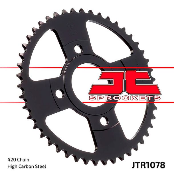 Kettenrad JT Sprockets 47Z schwarz