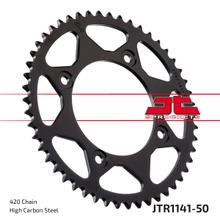 Coroa JT Sprockets 420 50D Diâmetro interno 100mm Círculo de furação 120mm para Beta RR Enduro Supermoto REV LC 50 ccm