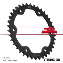 Pinhão JT Sprockets arz 38D diametro interno 153mm Círculo de furos 155mm para KTM Super Duke R 1290 ccm Ano. 2014 - 2022