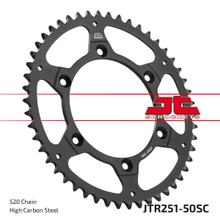 Coroa JT Sprockets 520 50Z diâmetro interno 130mm círculo de furação 150mm para Yamaha WR F YZ 125 - 450 ccm ano 1998 - 2022