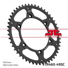 Kettenrad JT Sprockets 520 49Z vnitřní průměr 134mm rozteč otvorů 150mm pro Kawasaki KX F KLX S R 125 - 650 ccm r.v. 1980 - 2022