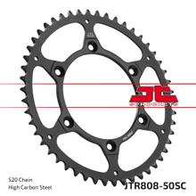 Coroa JT Sprockets 520 50Z diâmetro interno 126mm círculo de furação 146mm para Suzuki DR-Z E K DR S SH SE SM RMX Z RM-Z RM 125 - 450 ccm ano 1980 - 2022