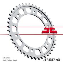 řetězové kolo JT Sprockets 525 43Z vnitřní průměr 134mm rozteč otvorů 160mm pro Honda CBR RR Fireblade CB R RA NT 1000 / 1100 ccm r. v. 2017 - 2022