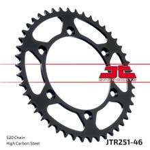 Ketten kolo JT Sprockets 520 46Z vnitřní průměr 130mm rozteč otvorů 150mm pro Yamaha YZ F WR 426 125 - 450 ccm r. v. 1999 - 2022
