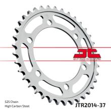 K řetězu JT Sprockets 525 37Z vnitřní průměr 106mm rozteč otvorů 125mm pro Triumph Daytona R Street Triple Speed Twin Bonneville S Tiger XC ABS Scrambler r. v. 2006 - 2021