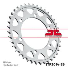 řetězové kolo JT Sprockets 525 39Z vnitřní průměr 106mm rozteč otvorů 125mm pro Triumph Daytona R Street Triple Speed Twin Bonneville S Tiger XC ABS Scrambler r. v. 2006 - 2021