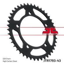 JT Sprockets 520 43Z sprocket inner diameter 120mm bolt circle 140mm for Suzuki GSX-R 600 - 1000 ccm Year 2000 - 2017