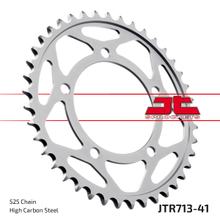 řetězové kolo JT Sprockets 525 41Z vnitřní průměr 100mm rozteč otvorů 120mm pro Aprilia Tuono V4 RR RSV R APRC Factory RSV4 RF 1000 - 1100 ccm r.v. 2009 - 2022