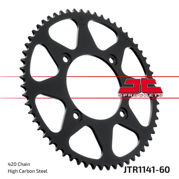 Kettenrad JT Sprockets 420 60Z Innendurchmesser 100mm Lochkreis 120mm für Beta RR Enduro Supermoto REV LC 50 ccm