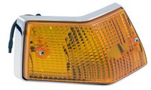 Blinker SIEM hinten links, orange verchromt für Piaggio Vespa PX