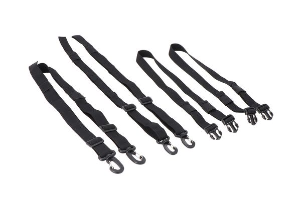 SW-MOTECH bevestigingsriemset voor Drybag 80 5 riemen in een set in verschillende lengtes