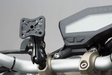 Navi Halter SW-MOTECH für M8-Gewinde 1" Kugel mit M8-Schraube / Klemmarm / Navi-Aufnahme