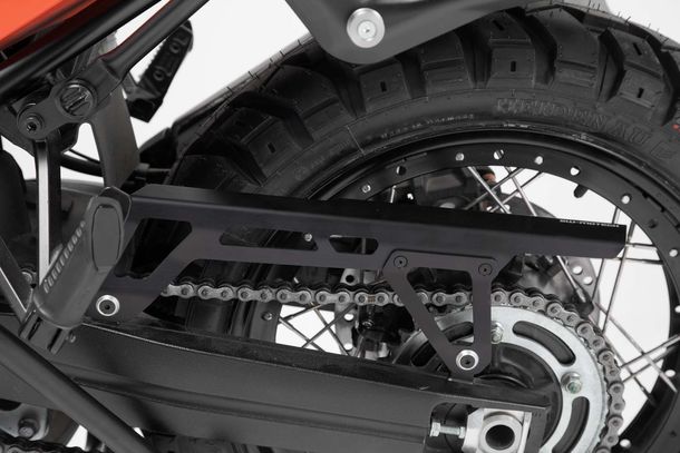 Protector de cadena SW-MOTECH negro para Suzuki V-Strom 1050 año 2019