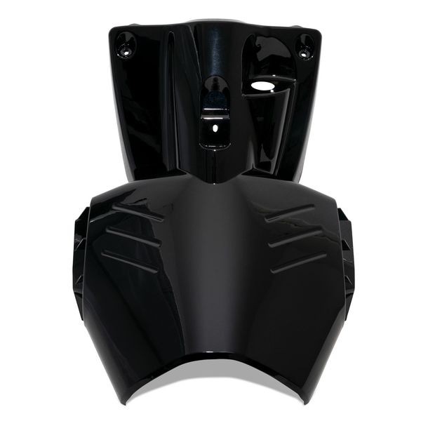 Fairing leg shield TNT for MBK Stunt / Yamaha Slider, black