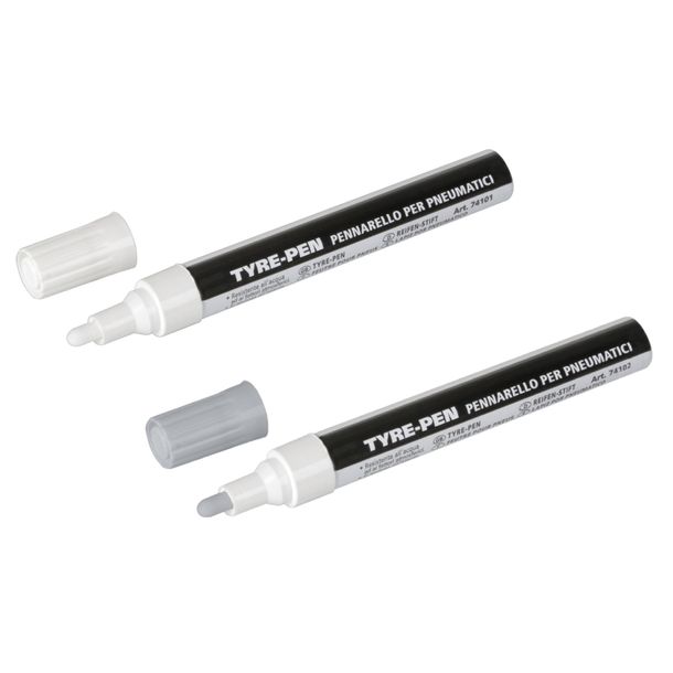 Penna per pneumatici Tyre-Pen / penna per pneumatici in bianco o argento