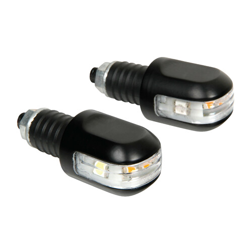 stabilisateurs de guidon avec LED 12V noir