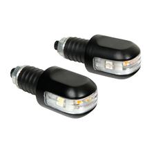 stabilizzatori manubrio con LED 12V nero