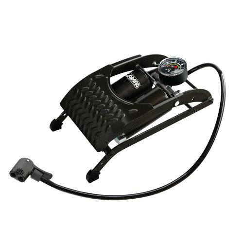 High-quality double barrel foot pump - 2 cylinders