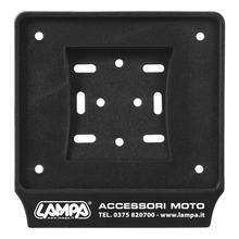 Kennzeichenhalter Lampa universal für Kleinkrafträder Druck 1 Farbe