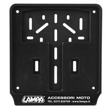 Kennzeichenhalter Lampa universal für Krafträder Druck 1 Farbe