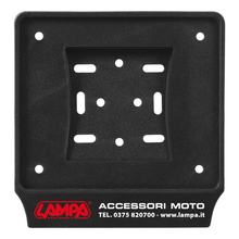 Kennzeichenhalter Lampa universal für Kleinkrafträder Druck 2 Farbe