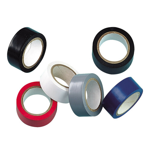 Ensemble de 6 rubans isolants approuvés en PVC plastifié