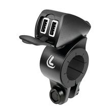 Ladegerät Lampa USB Fix Trek wasserfest Befestigung am Lenker Schnellladen 5400 mA 12 / 24V