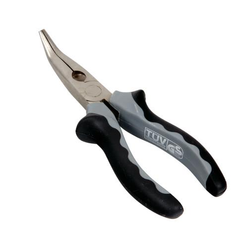 Bent nose pliers 6"