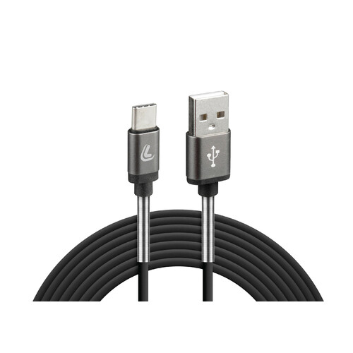 Cable Usb > Usb Type-C - 200 cm - Black