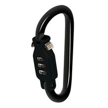 Carabiner Lampa Gulliver Antivol noir