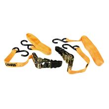Pro-Safe, Set 2 Spanngurte mit Ratsche mit doppeltem „S“-Haken - 500 cm