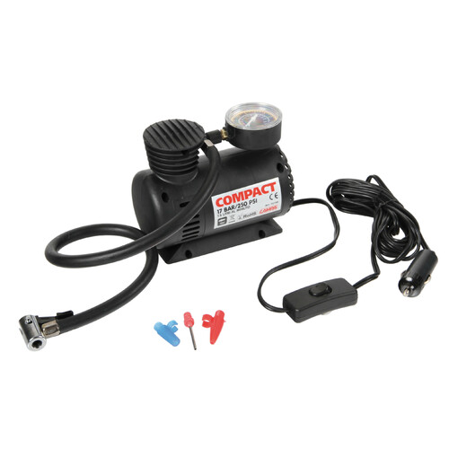 Compresseur 12V avec manomètre