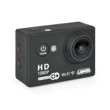 Action-Cam Plus, Telekamera für Sport 1080p WiFi + Kit Zubehör