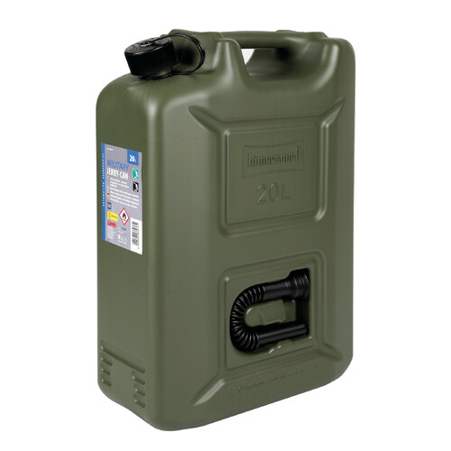 Lampa polyethyleen brandstoftank, militair model - 20 l