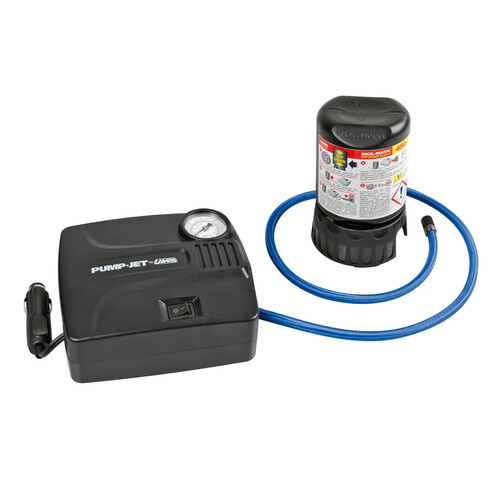 Pump-Jet & Fix Standard, bandenreparatieset, 12V