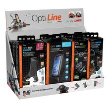 Set Moto, Espositore in Cartone Thekendisplay, inclusi i prodotti Optiline