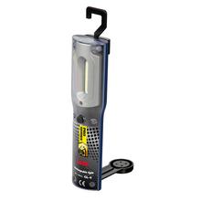 Lampa GL-4, nachladbare LED-Arbeitslampe mit Taschenlampe - 12/24/230V
