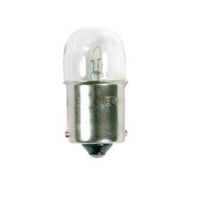 Lâmpada Lâmpada 12V esférica R10W 10W BA15S com aprovação, 2 peças